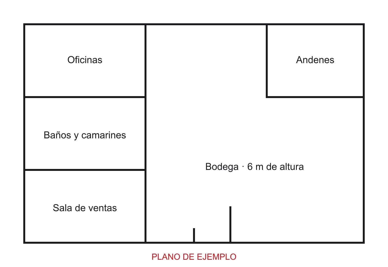 Bodega Industrial en Pudahuel, plano 1 de 1